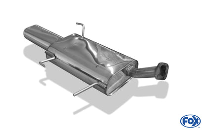 Nissan Primera P11 - Kombi/ Traveller Endschalldämpfer - 135x80 Typ 53