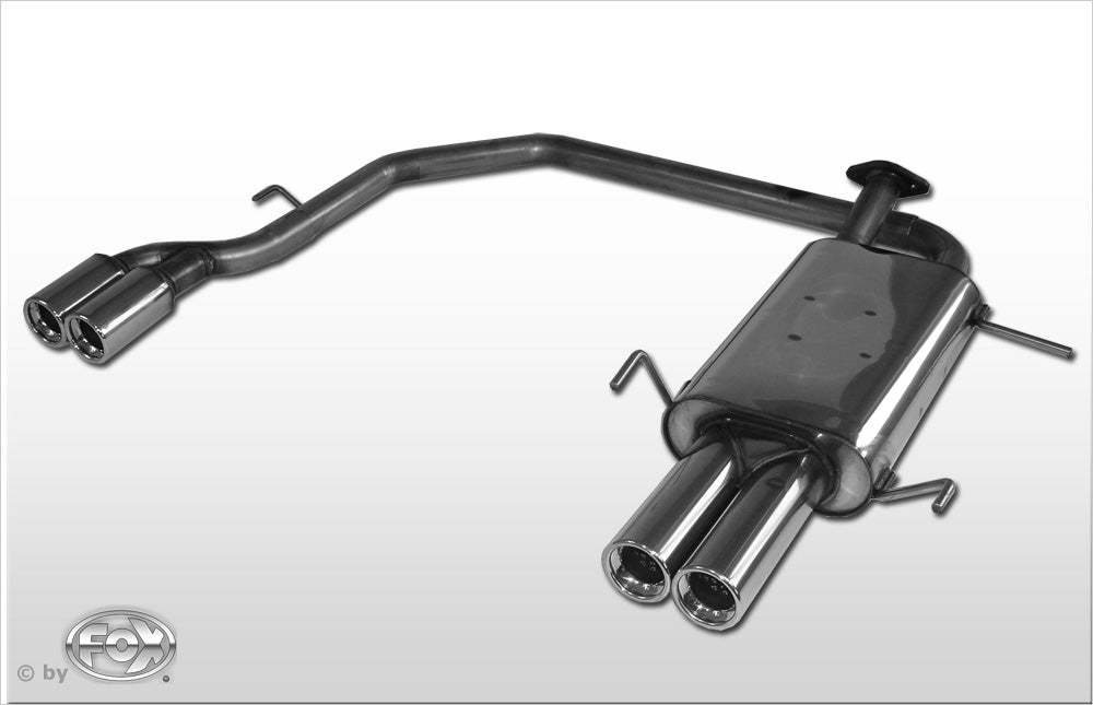 Nissan Primera P11 - Kombi/ Traveller Endschalldämpfer Ausgang rechts/links  - 2x90 Typ 13 rechts/links