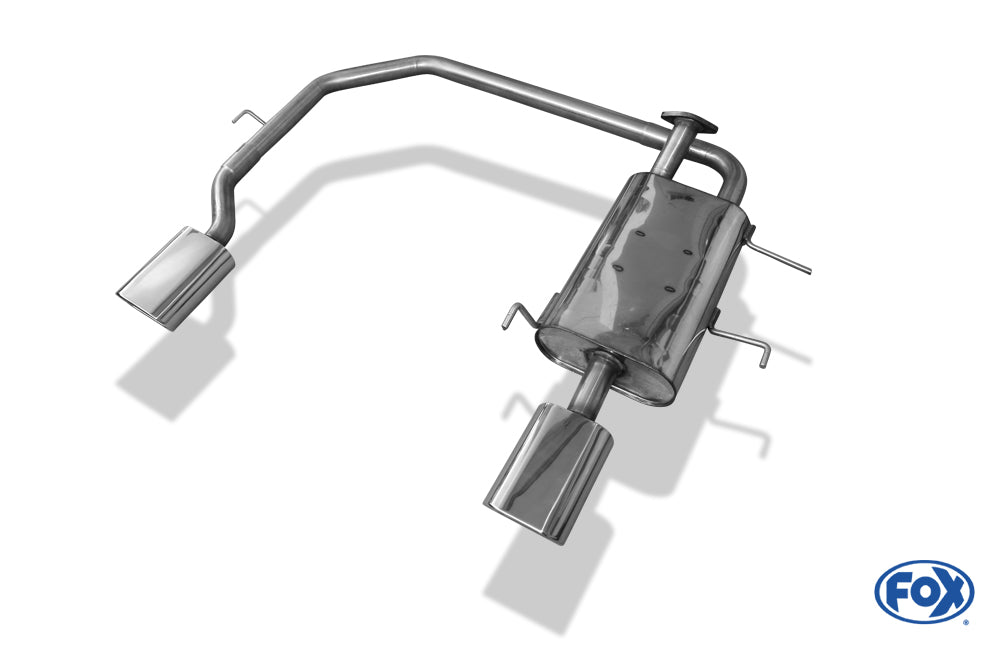 Nissan Primera P11 - Kombi/ Traveller Endschalldämpfer Ausgang rechts/links  - 135x80 Typ 53 rechts/links