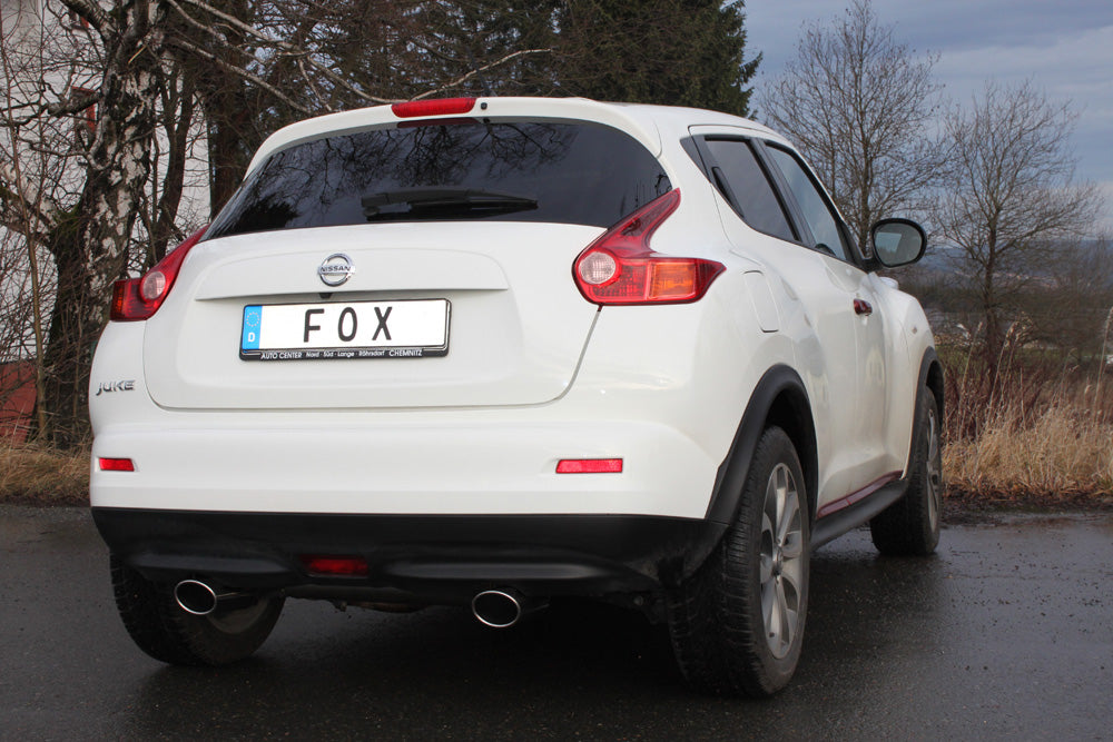 Nissan Juke - F15 (Allrad) Endschalldämpfer quer Ausgang rechts/links - 115x85 Typ 32 rechts/links