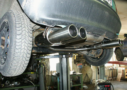 Opel Corsa B Endschalldämpfer Ausgang rechts/links - 2x80 Typ 13 rechts/links