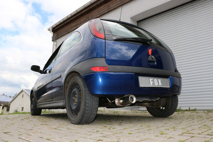 Opel Corsa C Endschalldämpfer - 1x90 Typ 13