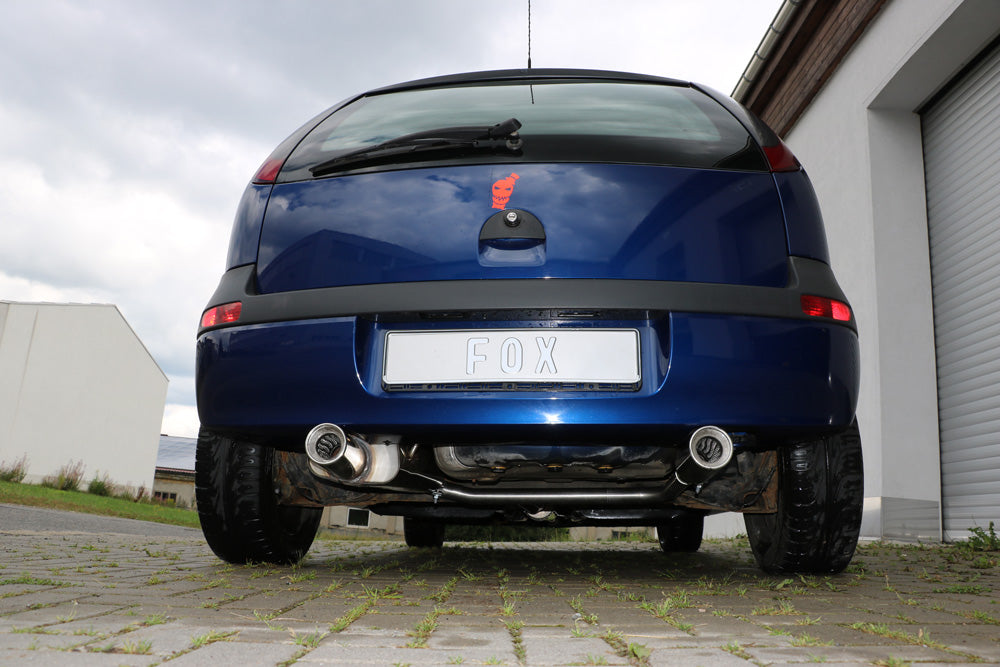 Opel Corsa C Endschalldämpfer Ausgang rechts/links - 1x90 Typ 13 rechts/links