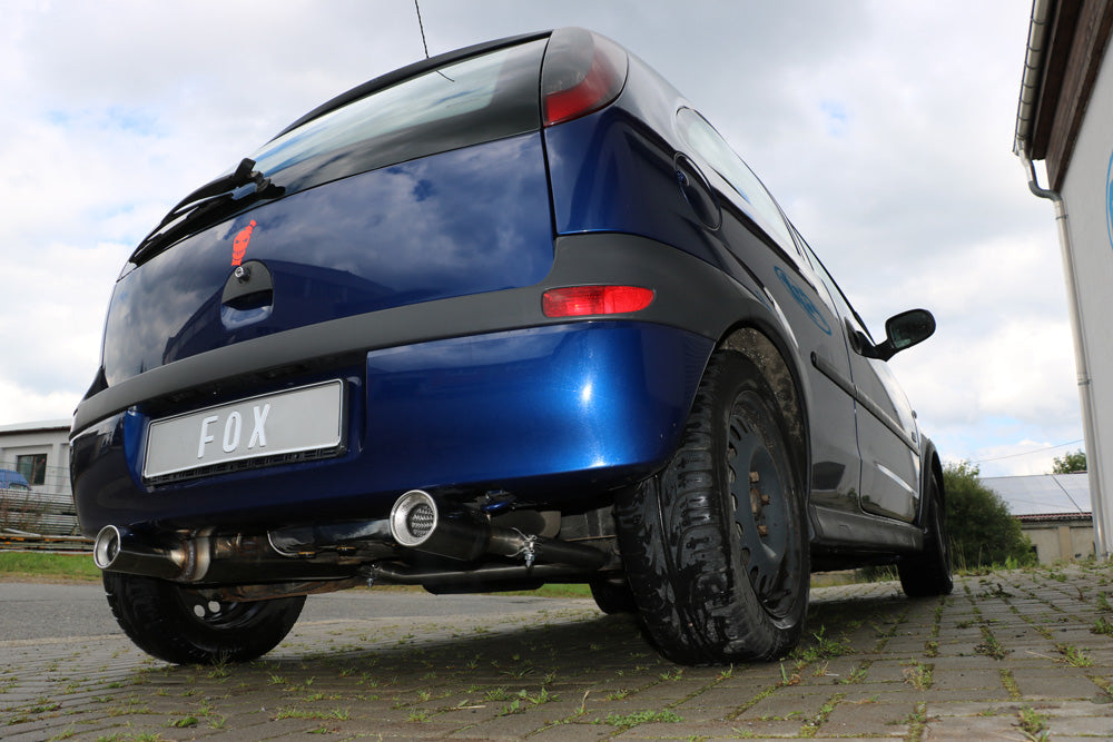 Opel Corsa C Endschalldämpfer Ausgang rechts/links - 1x90 Typ 13 rechts/links