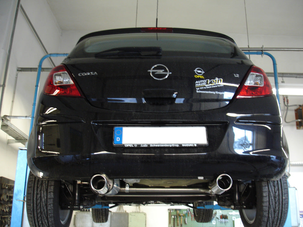 Opel Corsa D Endschalldämpfer Ausgang rechts/links - 1x90 Typ 13 rechts/links