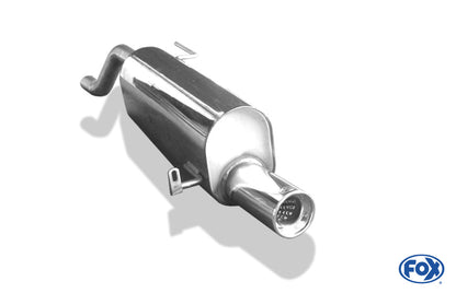 Opel Corsa E Endschalldämpfer - 1x90 Typ 13