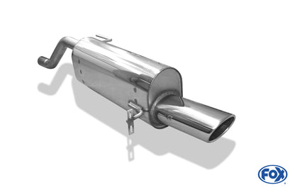 Opel Corsa D - Sportheck und OPC Line Endschalldämpfer - 115x85 Typ 32