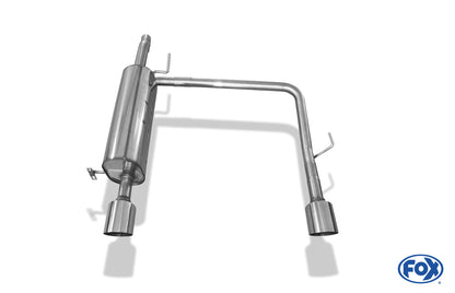 Opel Corsa D - NRE-Edition Stoßstange Endschalldämpfer Ausgang rechts/links - 1x100 Typ 14 rechts/links