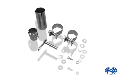 Opel Corsa E Endschalldämpfer - 1x90 Typ 25