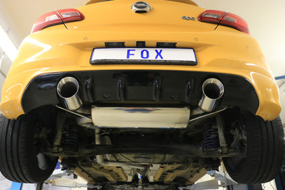 Opel Corsa E OPC Endschalldämpfer quer Ausgang rechts/links - 1x100 Typ 25 rechts/links