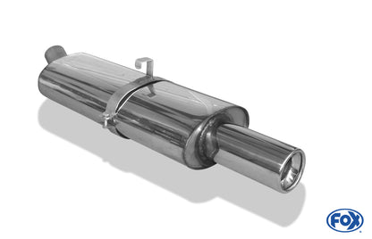 Opel Astra F-CC Endschalldämpfer 1-Punkt-Aufhängung - 1x90 Typ 13