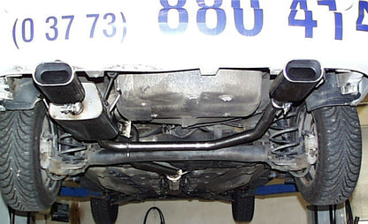 Opel Astra G Caravan Endschalldämpfer Ausgang rechts/links - 135x80 Typ 53 rechts/links
