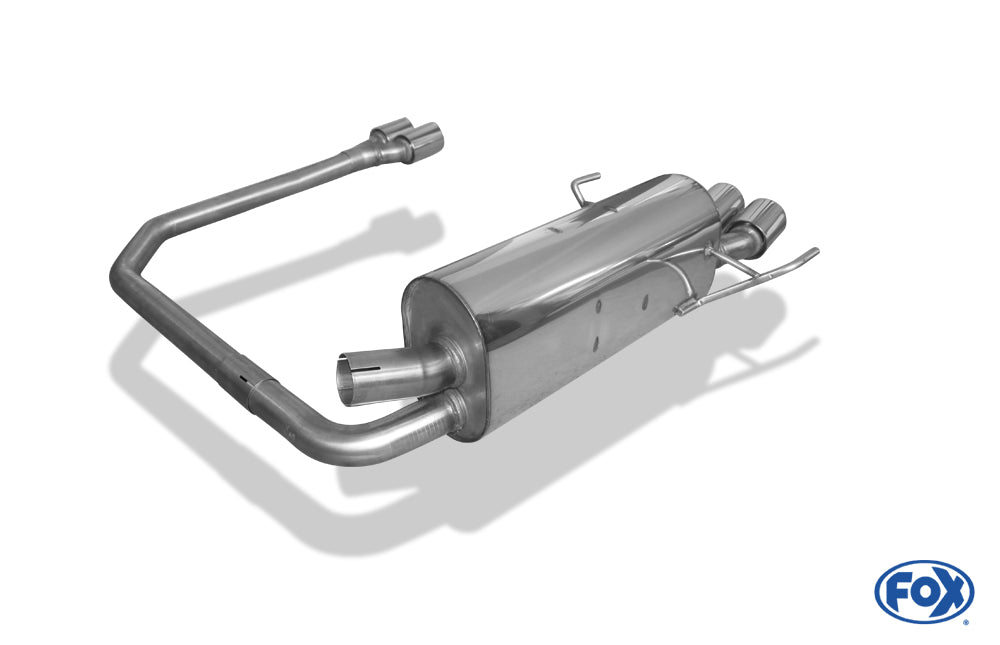 Opel Astra H/ Astra H GTC Endschalldämpfer Ausgang rechts/links - 2x76 Typ 13 rechts/links