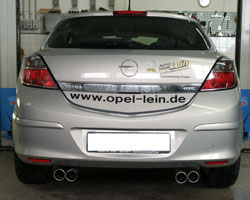 Opel Astra H/ Astra H GTC Endschalldämpfer Ausgang rechts/links - 2x76 Typ 13 rechts/links