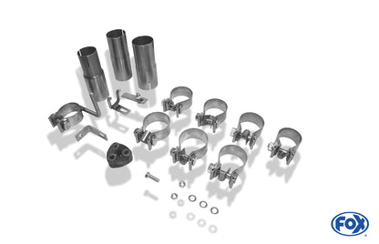 Opel Astra H/ Astra H GTC Endschalldämpfer Ausgang rechts/links - 2x76 Typ 13 rechts/links