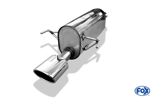 Opel Astra H/ Astra H GTC mit Ausschnitt Endschalldämpfer einseitig - 115x85 Typ 32