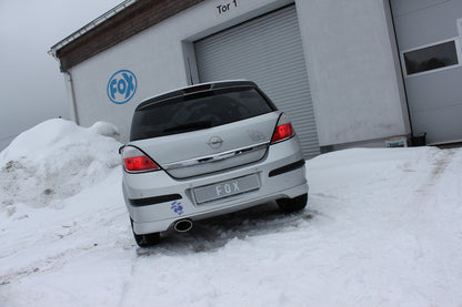 Opel Astra H/ Astra H GTC Turbo mit Ausschnitt Endschalldämpfer einseitig - 115x85 Typ 32