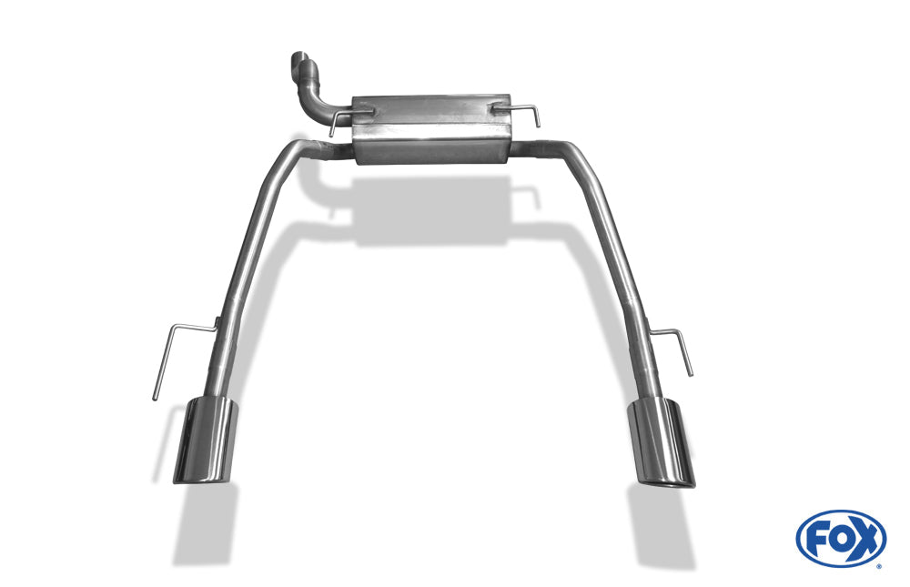 Opel Astra J Sports Tourer 1,6l Endschalldämpfer quer Ausgang rechts/links - 115x85 Typ 32 rechts/links