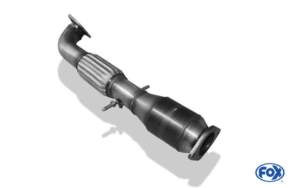 Opel Astra J OPC Downpipe mit 200-Zeller FOX-Kat