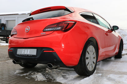 Opel Astra J Sports Tourer Diesel Endschalldämpfer quer Ausgang rechts/links - 115x85 Typ 32 rechts/links