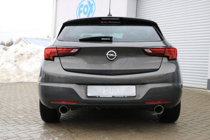 Opel Astra K Schrägheck Endschalldämpfer quer Ausgang rechts/links - 1x100 Typ 25 rechts/links
