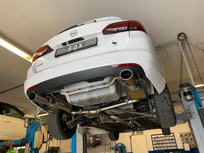 Opel Astra K Sports Tourer Endschalldämpfer Ausgang rechts/links - 115x85 Typ 32 rechts/links