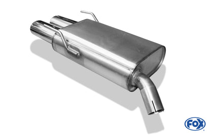 Opel Vectra C/ Vectra C GTS Endschalldämpfer zweiflutig - 2x106x71 Typ 32