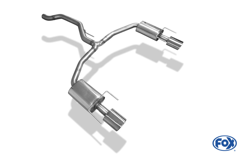 Opel Vectra C OPC Limousine Endschalldämpfer rechts/links - 140x90 Typ 32 rechts/links