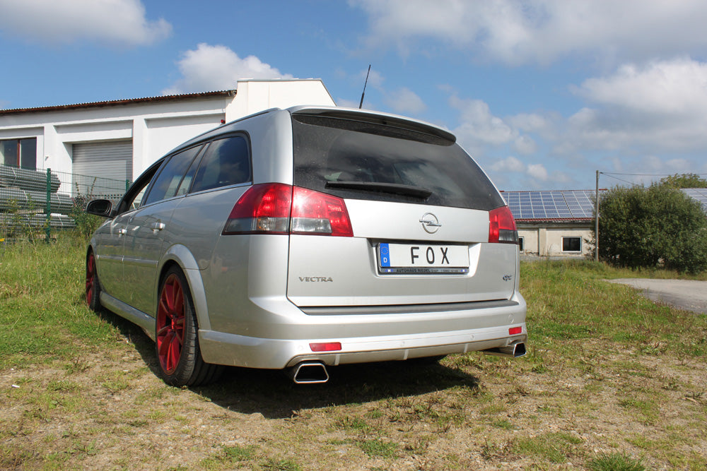 Opel Vectra C OPC Caravan Endschalldämpfer rechts/links - 142x78 Typ 61 rechts/links