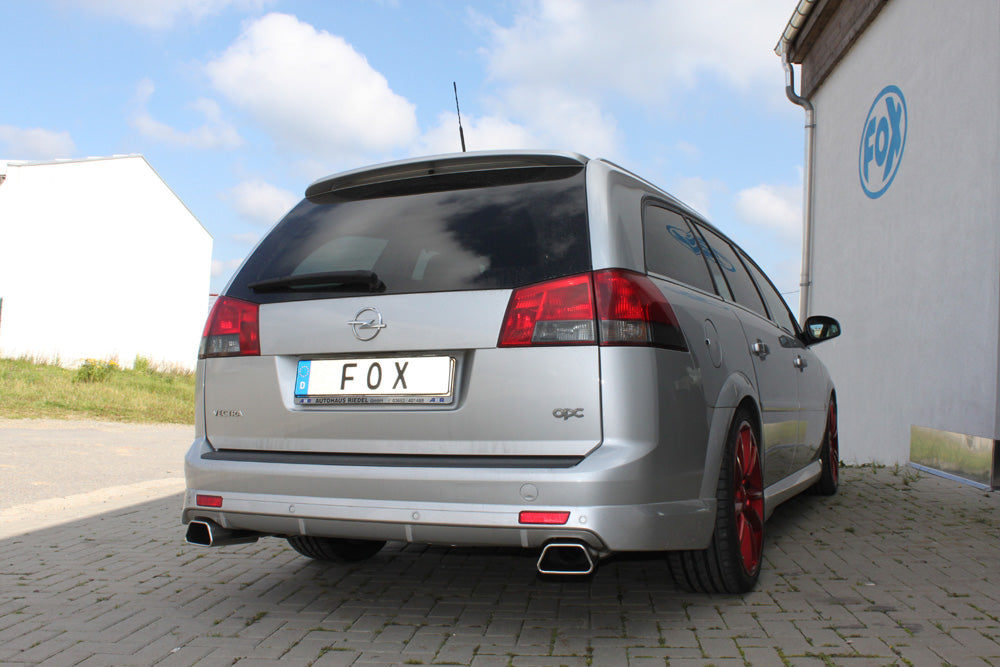 Opel Vectra C OPC Caravan Endschalldämpfer rechts/links - 142x78 Typ 61 rechts/links