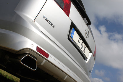Opel Vectra C OPC Caravan Endschalldämpfer rechts/links - 142x78 Typ 61 rechts/links