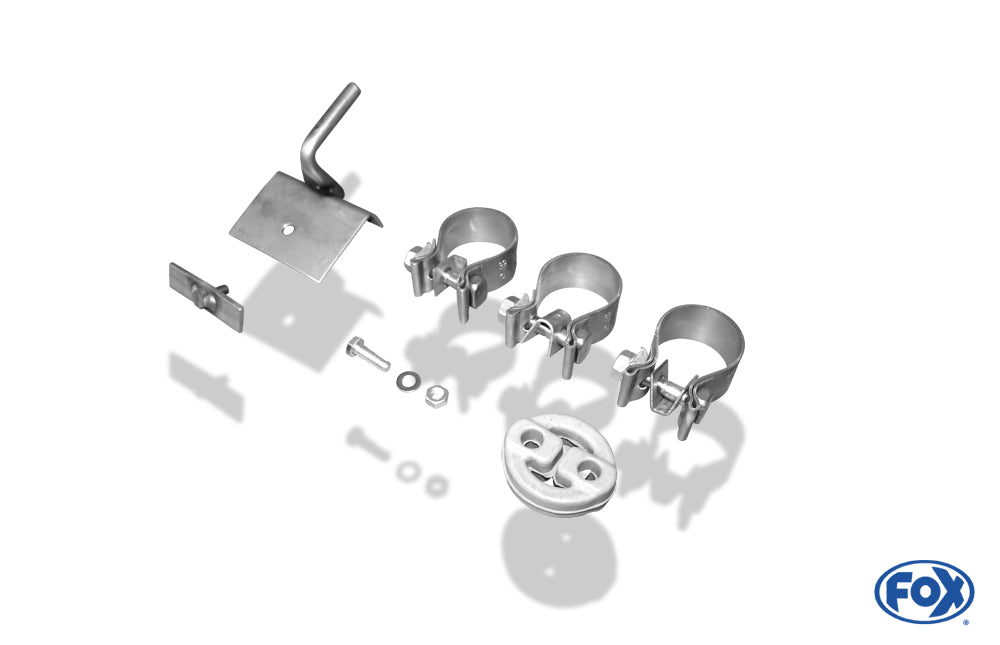 Opel Tigra A Endschalldämpfer Ausgang rechts/links 60mm  - 2x90 Typ 13 rechts/links