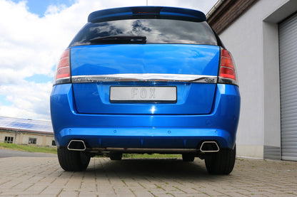 Opel Zafira B OPC Endschalldämpfer Ausgang rechts/links - 142x78 Typ 61 rechts/links