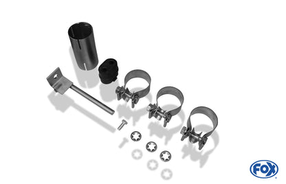 Opel Adam S Endschalldämpfer quer Ausgang links - 140x90 Typ 44 links
