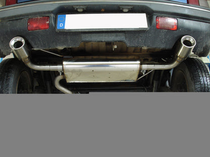 Peugeot 205 Endschalldämpfer quer Ausgang rechts/links - 1x90 Typ 13 rechts/links