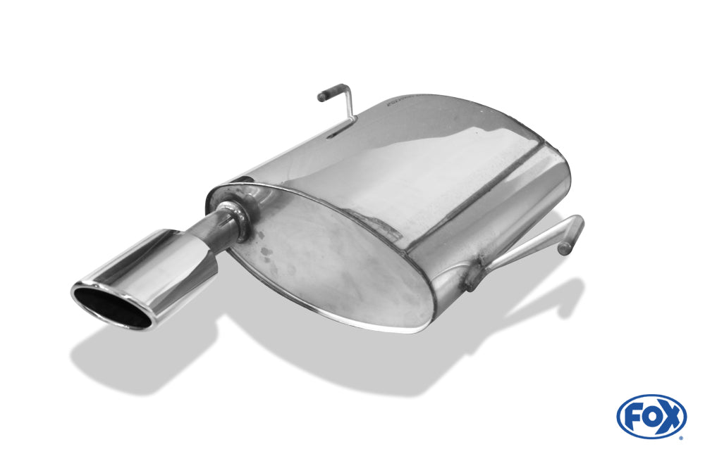 Peugeot 206 SW Endschalldämpfer - 106x71 Typ 32