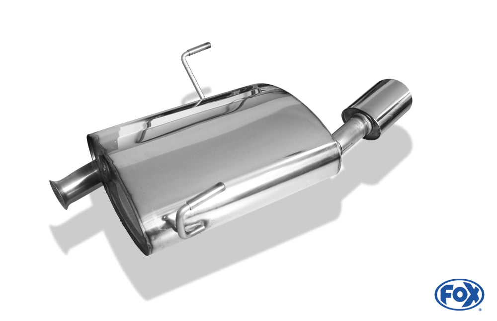 Peugeot 206 SW Endschalldämpfer - 106x71 Typ 32