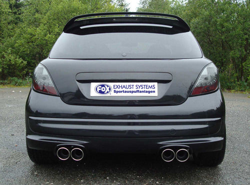 Peugeot 207 RC Endschalldämpfer Ausgang rechts/links - 2x90 Typ 16 rechts/links