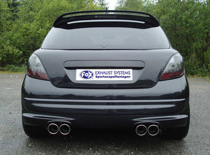 Peugeot 207 RC Endschalldämpfer Ausgang rechts/links - 2x100 Typ 16 rechts/links