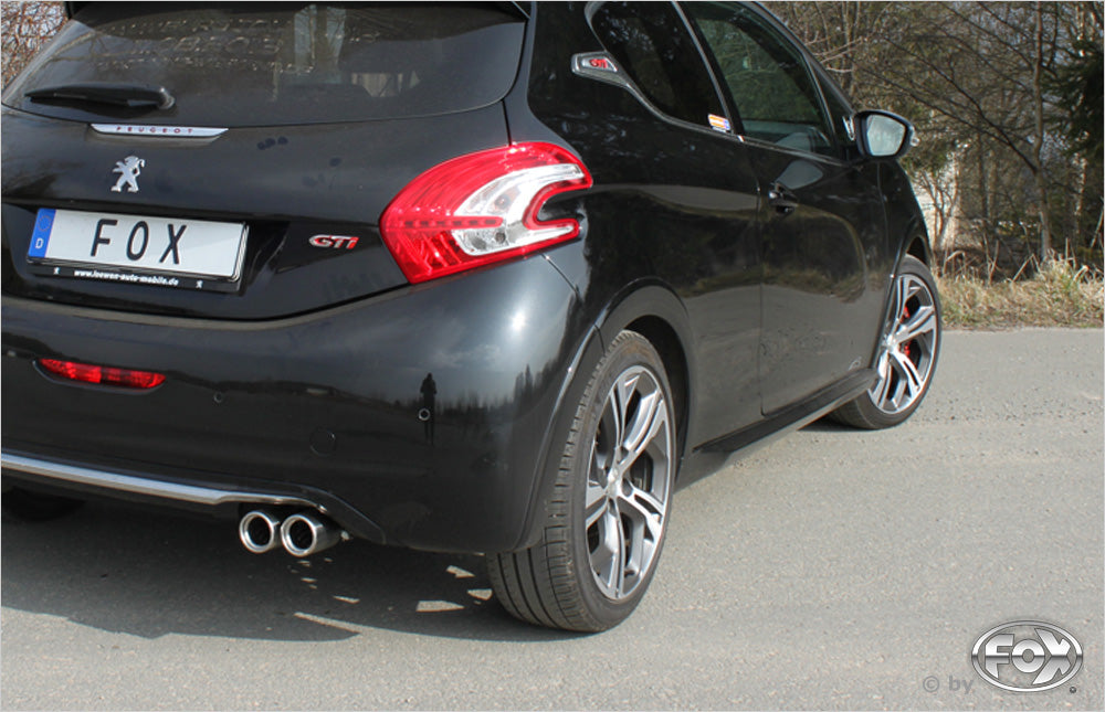 Peugeot 208 GTI Endschalldämpfer - 2x76 Typ 13