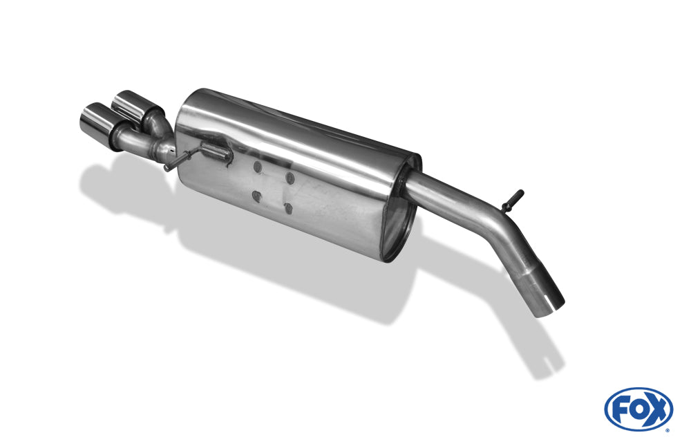 Peugeot 208 GTI Endschalldämpfer - 2x76 Typ 13