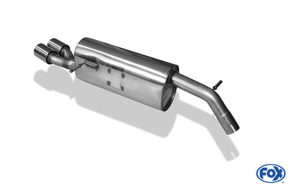 Peugeot 208 GTI Endschalldämpfer - 2x76 Typ 13