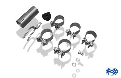 Peugeot 208 GTI Endschalldämpfer Ausgang rechts/links - 2x90 Typ 16 rechts/links