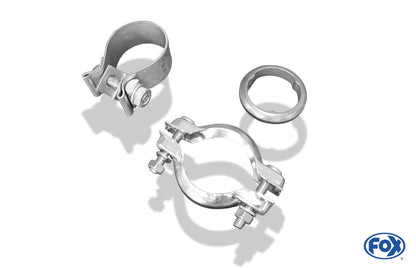 Peugeot 307cc Endschalldämpfer - 129x106 Typ 32