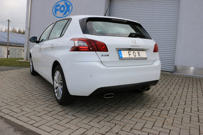 Peugeot 308 II Endschalldämpfer Ausgang rechts/links - 145x65 Typ 59 rechts/links