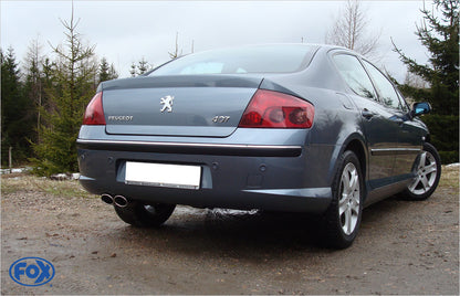 Peugeot 407 - 2,2l 16V Endschalldämpfer - 2x106x71 Typ 33