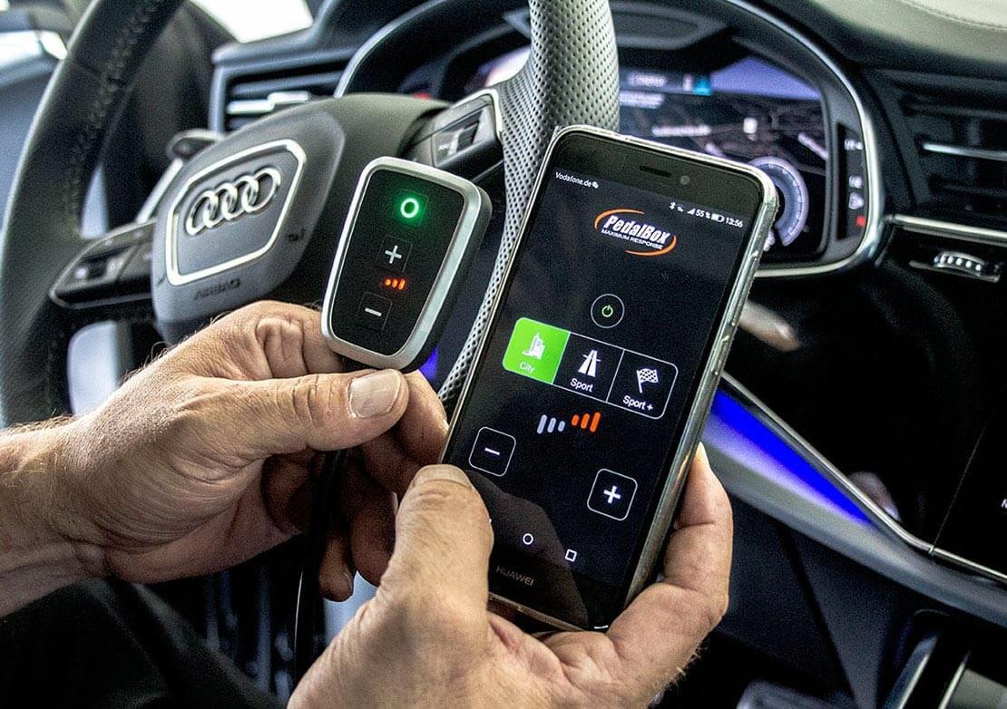 DTE Systems PedalBox + (mit App) für MERCEDES-BENZ E-KLASSE (W210) 1995-2003 E 320 (210.065), 224PS/165kW, 3199ccm