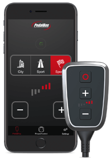 DTE Systems PedalBox + (mit App) für MINI MINI (F56) 2013-... Cooper, 136PS/100kW, 1499ccm