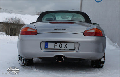 Porsche Boxster Typ 986 Endschalldämpfer - 140x90 Typ 32 mittig