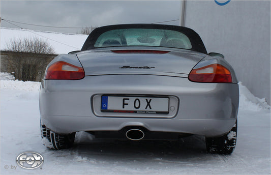 Porsche Boxster Typ 986 Endschalldämpfer - 140x90 Typ 32 mittig